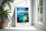 Koh Lanta Travel Print, Travel Poster of Koh Lanta, Thailand, Koh Lanta Art Lovers Gift, Wall Art Print NQ Media Designs