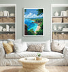 Koh Lanta Travel Poster Wall Art, Travel Print of Koh Lanta, Thailand, Koh Lanta Art Lovers Gift, Travel Gift Art