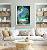 Krabi Travel Poster Wall Art, Travel Print of Krabi, Thailand, Krabi Art Lovers Gift, Birthday Gift Print NQ Media Designs
