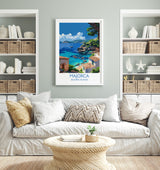 Majorca Travel Print, Travel Poster of Majorca, Balearic Islands Art Lovers Gift, Majorca Wall Art NQ Media Designs