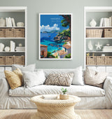 Majorca Travel Poster, Travel Print of Majorca, Balearic Islands Art Lovers Gift, Majorca Wall Art NQ Media Designs