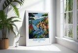 Portofino Travel Poster Wall Art, Travel Print of Portofino, Portofino Art Lovers Gift, Italy, Italian Art Gift NQ Media Designs