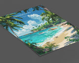 Barbados Travel Poster, Travel Print of Barbados, Caribbean, Barbados Art Lovers Gift, Caribbean Gift, Wall Art Print NQ Media Designs