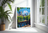 Central Park New York Travel Poster Wall Art, Travel Print of Central Park, New York , New York Art Lovers Gift, USA Art Gift