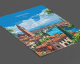Verona Travel Poster Wall Art, Travel Poster of Verona, Verona Art Lovers Gift, Italy, Italian Art Gift NQ Media Designs