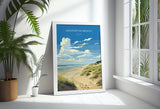Winterton Beach Print Wall Art, Travel Poster of Winterton Beach, Norfolk, England, Winterton Beach Gift, Norfolk Art Gift, Wall Art Print NQ Media Designs