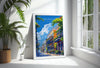 New Orleans Travel Poster Wall Art, Travel Print of New Orleans, New Orleans Art Lovers Gift, USA Art Gift
