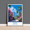 Miami Travel Print Wall Art, Travel Poster of Miami, Miami Art Lovers Gift, USA Art Gift NQ Media Designs