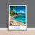 Jamaica Travel Print, Travel Poster of Jamaica, Caribbean, Jamaica Art Lovers Gift, Caribbean Gift, Wall Art Print
