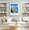 Formentera Travel Print, Travel Poster of Formentera, Balearic Islands Art Lovers Gift, Formentera Wall Art