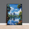Orlando Travel Poster, Travel Print of Orlando, Orlando Art lovers Gift,Florida Art Gift,USA Wall Art Print NQ Media Designs