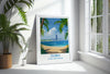 Dubai Travel Print, Travel Poster of Dubai, Dubai Art lovers Gift, UAE Wall Art Gift