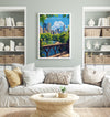 Central Park New York Travel Poster Wall Art, Travel Print of Central Park, New York , New York Art Lovers Gift, USA Art Gift