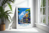New Orleans Travel Print Wall Art, Travel Poster of New Orleans, New Orleans Art Lovers Gift, USA Art Gift
