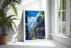 New Orleans Travel Poster Wall Art, Travel Print of New Orleans, New Orleans Art Lovers Gift, USA Art Gift