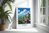 Quebec Travel Print, Travel Poster of Quebec , Canada Quebec City Gift, Quebec Art Lovers Gift, Canada Gift Art, Wall Art Print