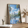 Orlando Travel Poster, Travel Print of Orlando, Orlando Art lovers Gift,Florida Art Gift,USA Wall Art Print