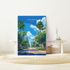 Orlando Travel Poster, Travel Print of Orlando, Orlando Art lovers Gift,Florida Art Gift,USA Wall Art Print