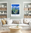 Great Wall of China Travel Print, Travel Poster of Great Wall of China, The Great Wall Art lovers Gift, China Wall Art Gift