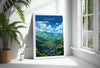 Gaitlinburg Travel Poster Wall Art, Travel Print of Gaitlinburg, Gaitlinburg Art Lovers Gift, Tennessee, USA Art Gift