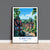Surbiton Travel Print, Travel Poster of Surbiton, Surrey Poster, Surbiton Art Gift, London Art Lovers UK Travel Gift