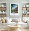 Sheen Travel Print, Travel Poster of Sheen, Surrey Poster, Sheen Art Gift, London Art Lovers UK Travel Gift