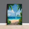 Dubai Travel Poster, Travel Print of Dubai, Dubai Art lovers Gift, UAE Wall Art Gift NQ Media Designs