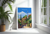 Barcelona Travel Poster, Travel Print of Barcelona, Spain Poster, Barcelona Wall Art Lovers Gift, Spain Art