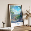Ottawa Travel Print, Travel Poster of Ottawa , Canada Ontario Gift, Ottawa Art Lovers Gift, Canada Gift Art, Wall Art Print