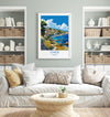 Chios Travel Print, Travel Poster of Chios, Greece Gift, Greek Islands Art Lovers Gift, Chios Gift Art, Wall Art Print
