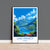 Lake Annecy Travel Poster Wall Art, Travel Print of Lake Annecy, Lake Annecy Art Lovers Gift, France, French Lakes Art Gift