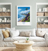Lima Travel Print, Travel Poster of Lima, Peru Poster, Lima Wall Art Lovers Gift, Peru Art