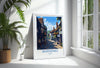 Sevenoaks Travel Poster, Travel Print of Sevenoaks, Kent Countryside Art Gift, England, Sevenoaks Art Lovers Gift, Wall Art Print