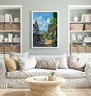 Sevenoaks Travel Print, Travel Poster of Sevenoaks, Kent Countryside Art Gift, England, Sevenoaks Art Lovers Gift, Wall Art Print