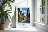 Chipping Campden Travel Poster, Travel Print of Chipping Campden, Gloucestershire Cotswolds Gift, England, Chipping Campden Art Lovers Gift NQ Media Designs