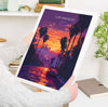 Los Angeles Travel Poster, Travel Print of Los Angeles, California, Los Angeles Art Lovers Gift, USA Gift, Wall Art Print