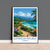 Dominican Republic Travel Print, Travel Poster of Dominican Republic, Dominican Republic Art Lovers Gift, Caribbean Gift, Wall Art Print