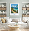 Dominican Republic Travel Print, Travel Poster of Dominican Republic, Dominican Republic Art Lovers Gift, Caribbean Gift, Wall Art Print