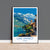 Lake Annecy Travel Poster Wall Art, Travel Print of Lake Annecy, Lake Annecy Art Lovers Gift, France, French Lakes Art Gift