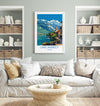 Lake Annecy Travel Poster Wall Art, Travel Print of Lake Annecy, Lake Annecy Art Lovers Gift, France, French Lakes Art Gift