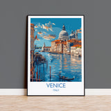 Venice Travel Print Wall Art, Travel Poster of Venice, Italy City Art, Venice Art Lovers Gift, Wall Art Print NQ Media Designs