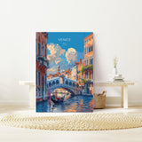 Venice Travel Poster Wall Art, Travel Print of Venice, Italy City Art, Venice Art Lovers Gift, Wall Art Print NQ Media Designs
