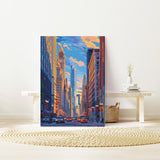 Chicago Travel Print Wall Art, Travel Poster of Chicago, Illinois, Chicago Art Lovers Gift, USA City Art Gift, NQ Media Designs