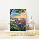Budapest Travel Poster Wall Art, Travel Print of Budapest, Budapest Art Lovers Gift, Hungary Art Gift NQ Media Designs