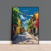 Hoi An Travel Poster, Travel Print of Hoi An,Vietnam, Asia, Hoi An Art Lovers Gift, Vietnam Gift, Wall Art Print