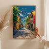 Hoi An Travel Poster, Travel Print of Hoi An,Vietnam, Asia, Hoi An Art Lovers Gift, Vietnam Gift, Wall Art Print