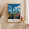 Tokyo Travel Print, Travel Poster of Tokyo, Japan, Asia, Tokyo Art Lovers Gift, Japan Gift, Wall Art Print