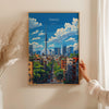 Tokyo Travel Poster, Travel Print of Tokyo, Japan, Asia, Tokyo Art Lovers Gift, Japan Gift, Wall Art Print