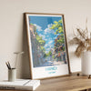Hanoi Travel Print, Travel Poster of Hanoi,Vietnam, Asia, Hanoi Art Lovers Gift, Vietnam Gift, Wall Art Print