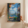 Istanbul Travel Poster Wall Art, Travel Print of Istanbul, Turkey Wall Art, Istanbul Art Lovers Gift, Wall Art Print